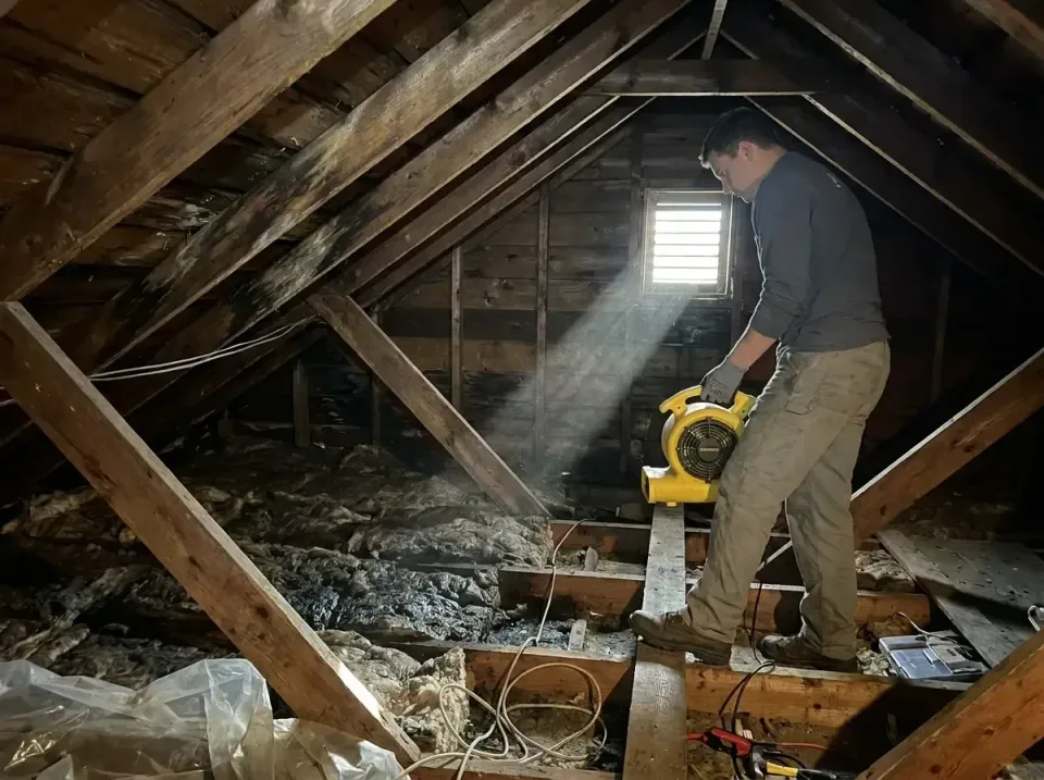 attic-water-damage-drying-proc-007 — frequently asked questions, Emergency Water Extraction & 24/7 Flood Response in Quincy,…